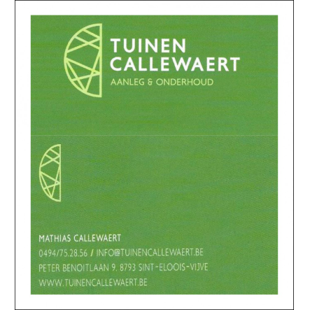 Tuinen Callewaert