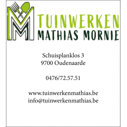 Tuinwerken Mathias Mornie