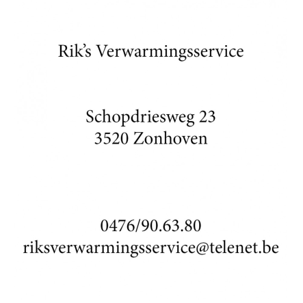 Rik's verwarmingsservice