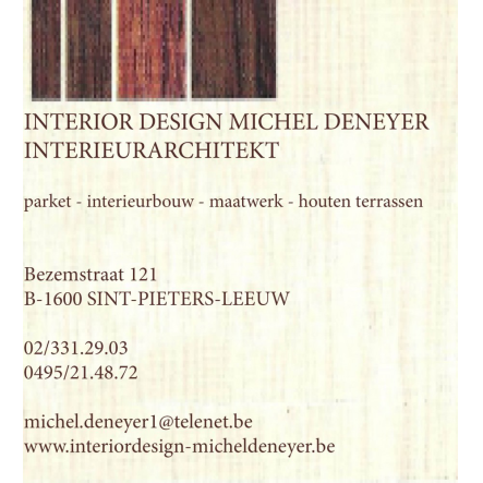 Interior Design Michel Deneyer