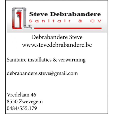 Sanitair Debrabandere Steve