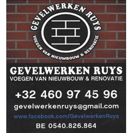 Gevelwerken Ruys