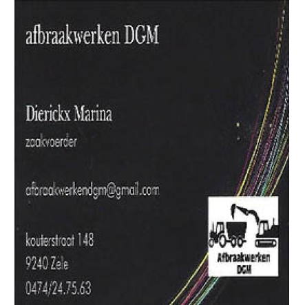 Afbraakwerken DGM