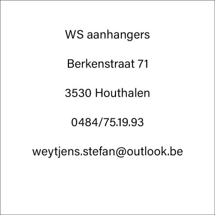 WS aanhangers