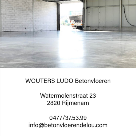 Wouters Ludo Betonvloeren