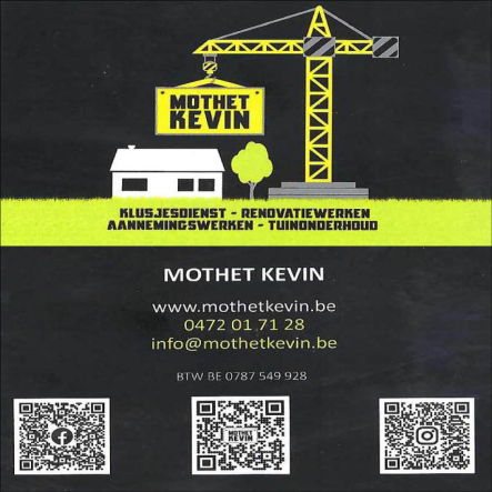 Klusjesdienst Mothet Kevin