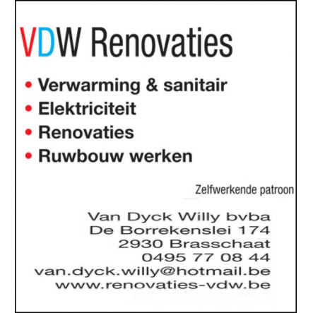 VDW Renovaties