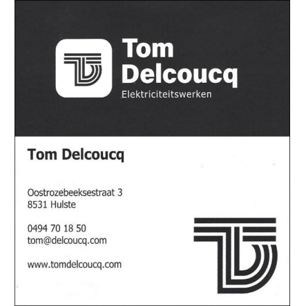 Elektriciteitswerken Tom Delcoucq