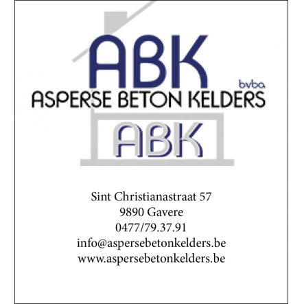 Asperse Betonkelders