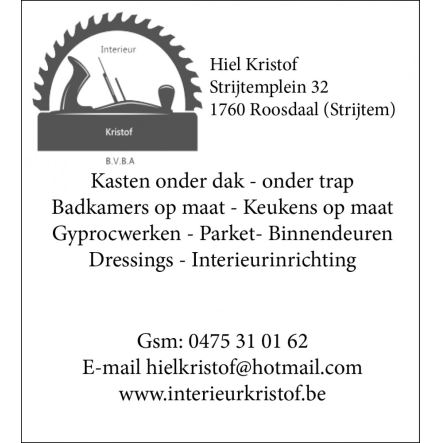 Interieur Kristof Bv