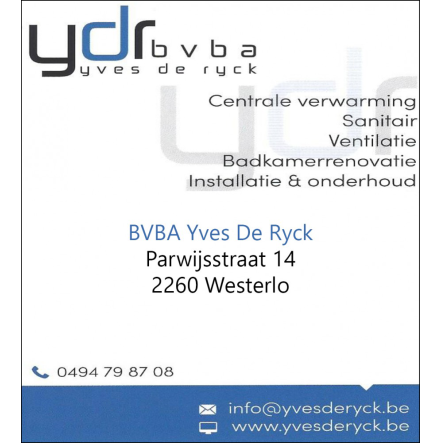 Yves De Ryck Bvba