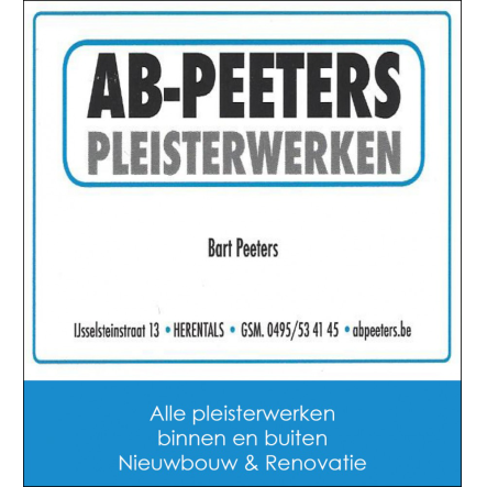 AB Peeters Pleisterwerken